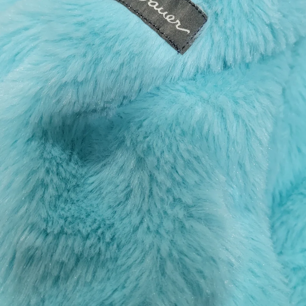Eddie Bauer Aqua Faux Fur Jacket